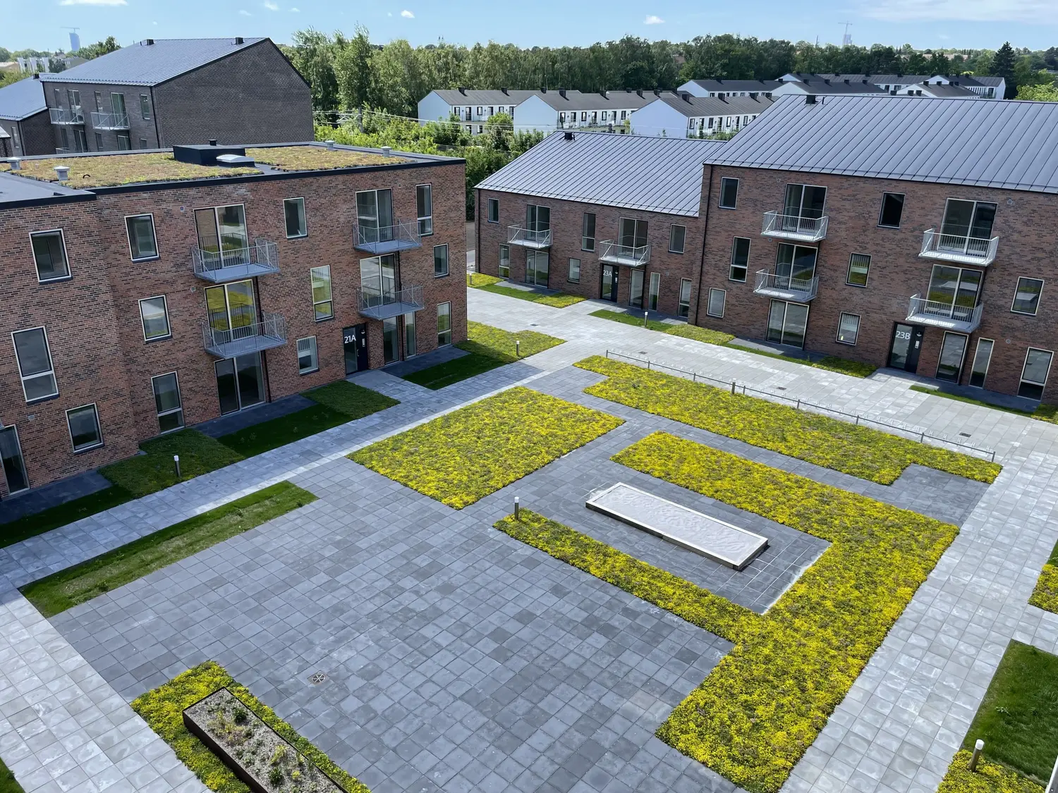 Altaner i Risskov Engby i Aarhus, Danmark