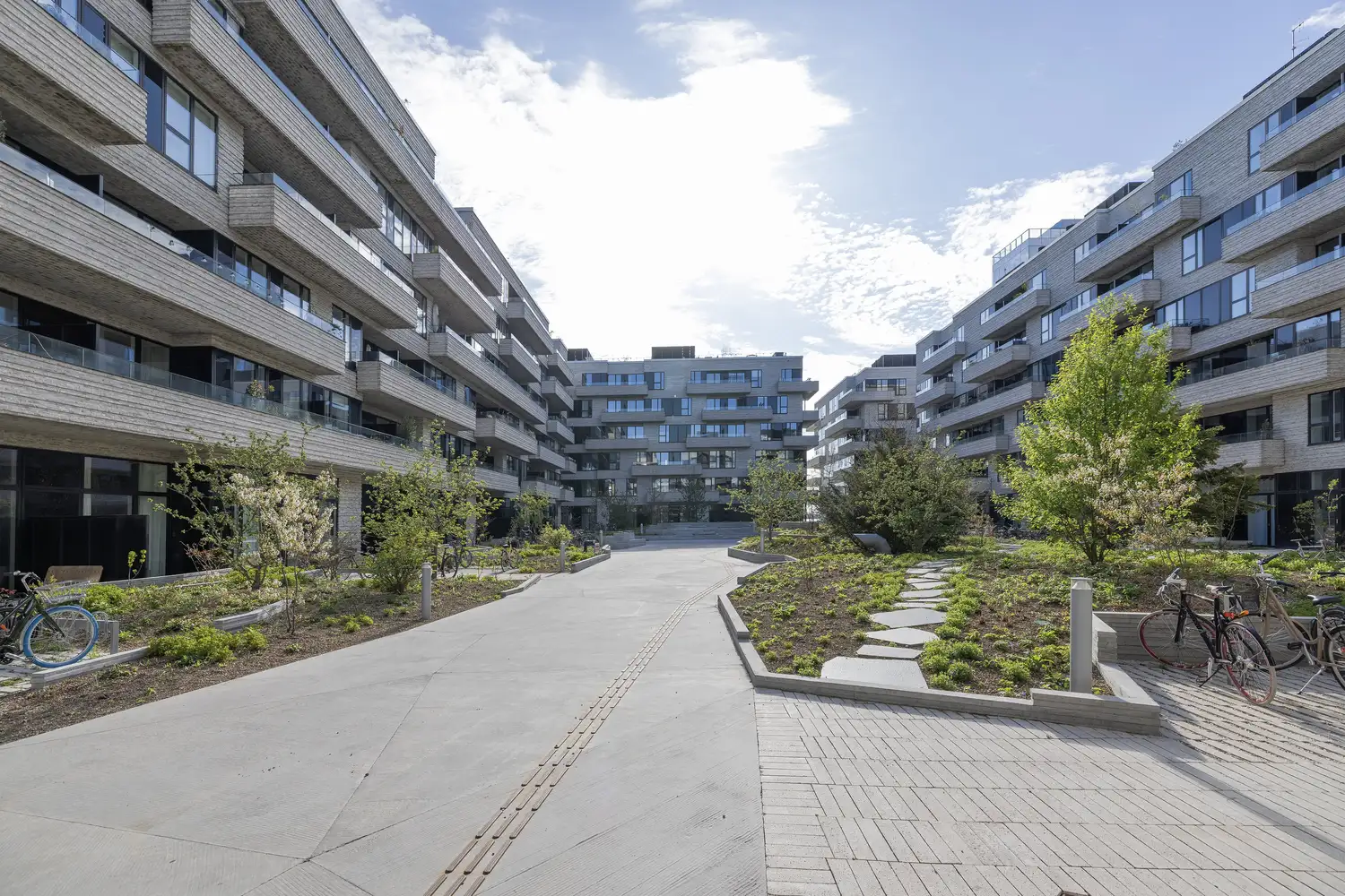 Hovedtorvet på Kronløbsøen