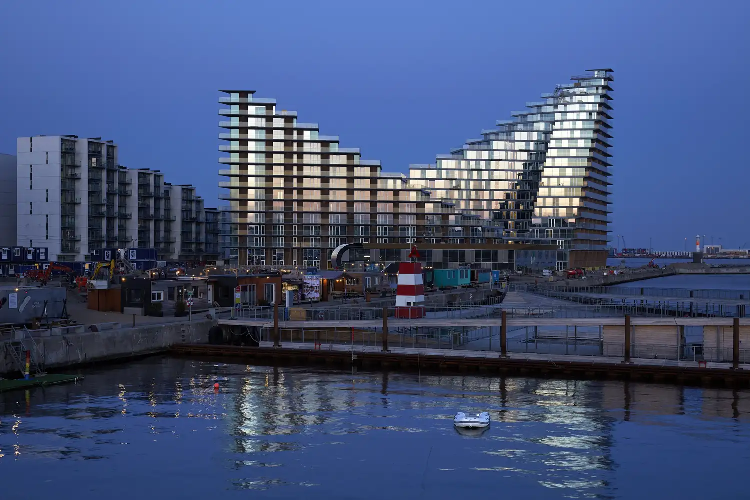 Aarhus om natten